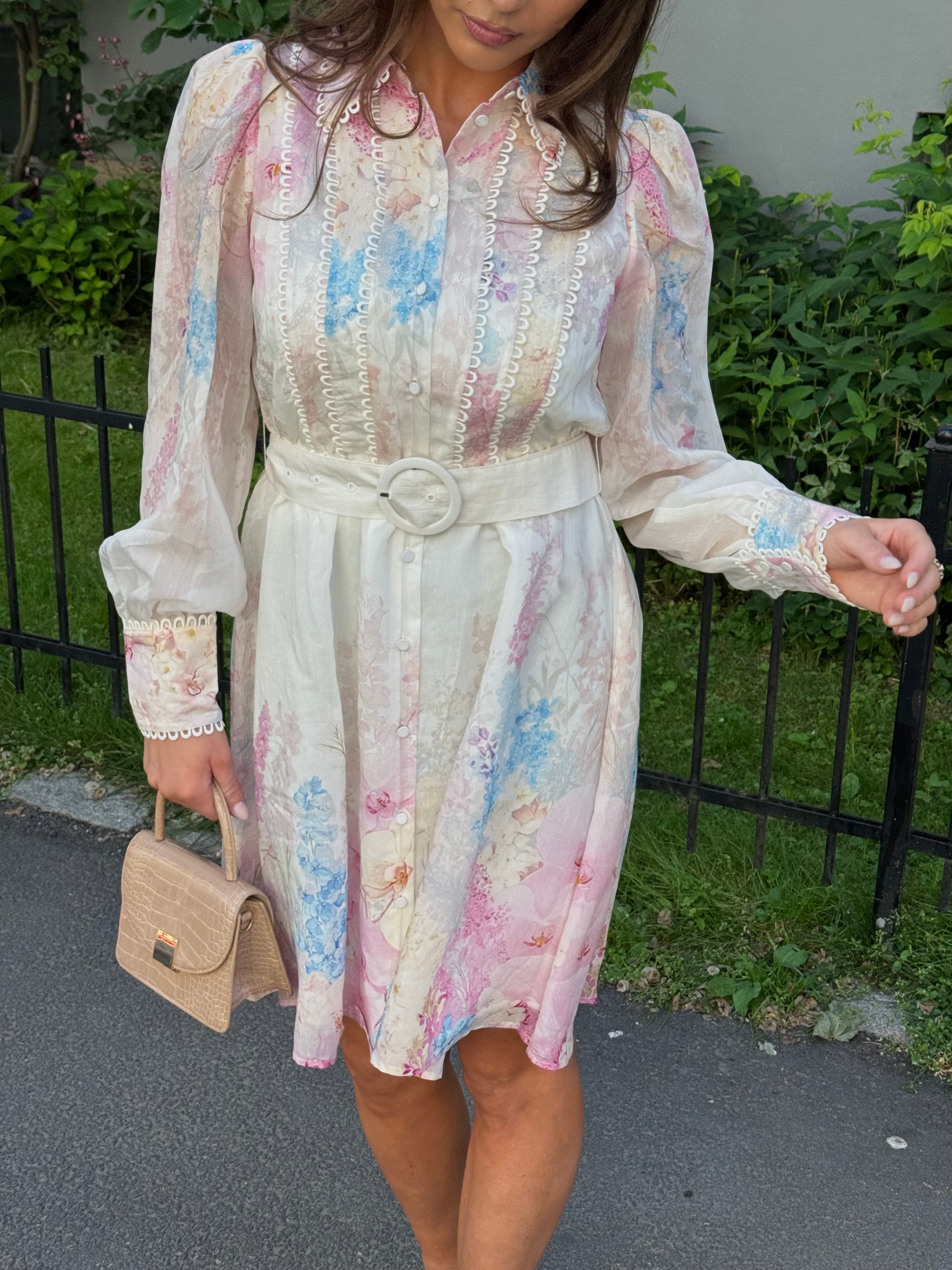YASFLORENCE Short Dress - Pristine